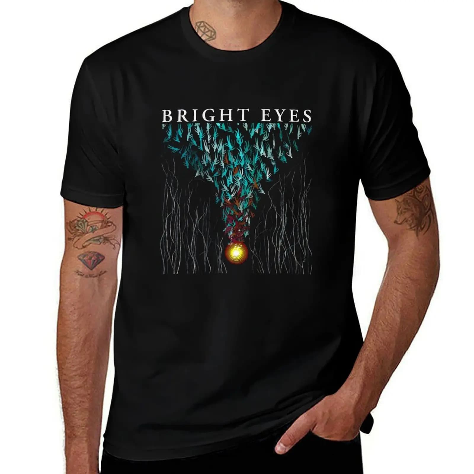 Down in the Weeds, Where the World Once Was T-Shirt men t shirt cotton 100% T-Shirt