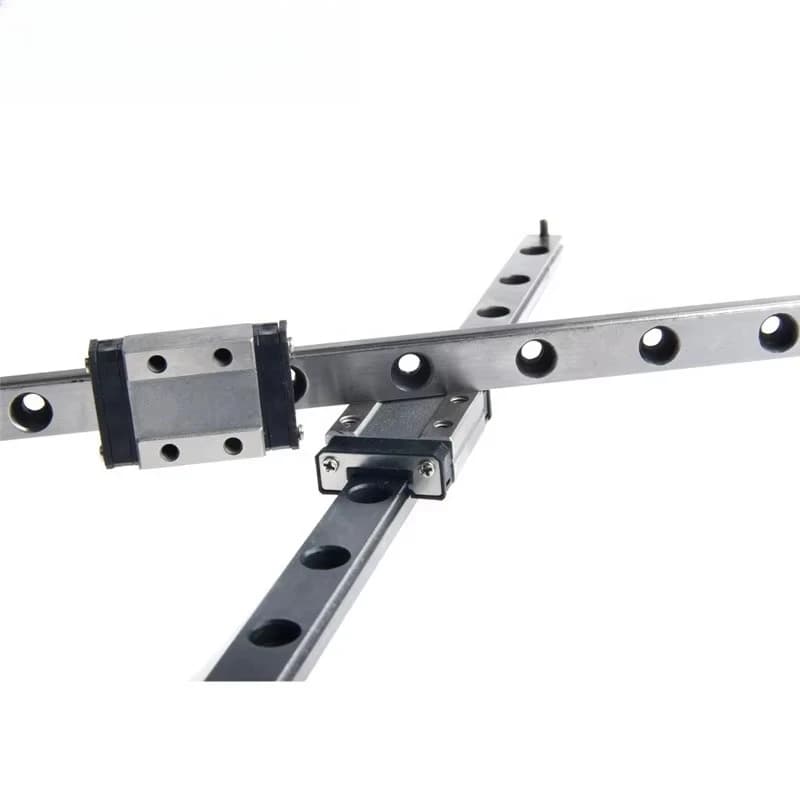 MGW MGN 5,7,9,12,15 Bearing Steel Gcr15/Stainless Steel  Mini Linear Rail  with Linear Guide Blocks for Industrial Arm