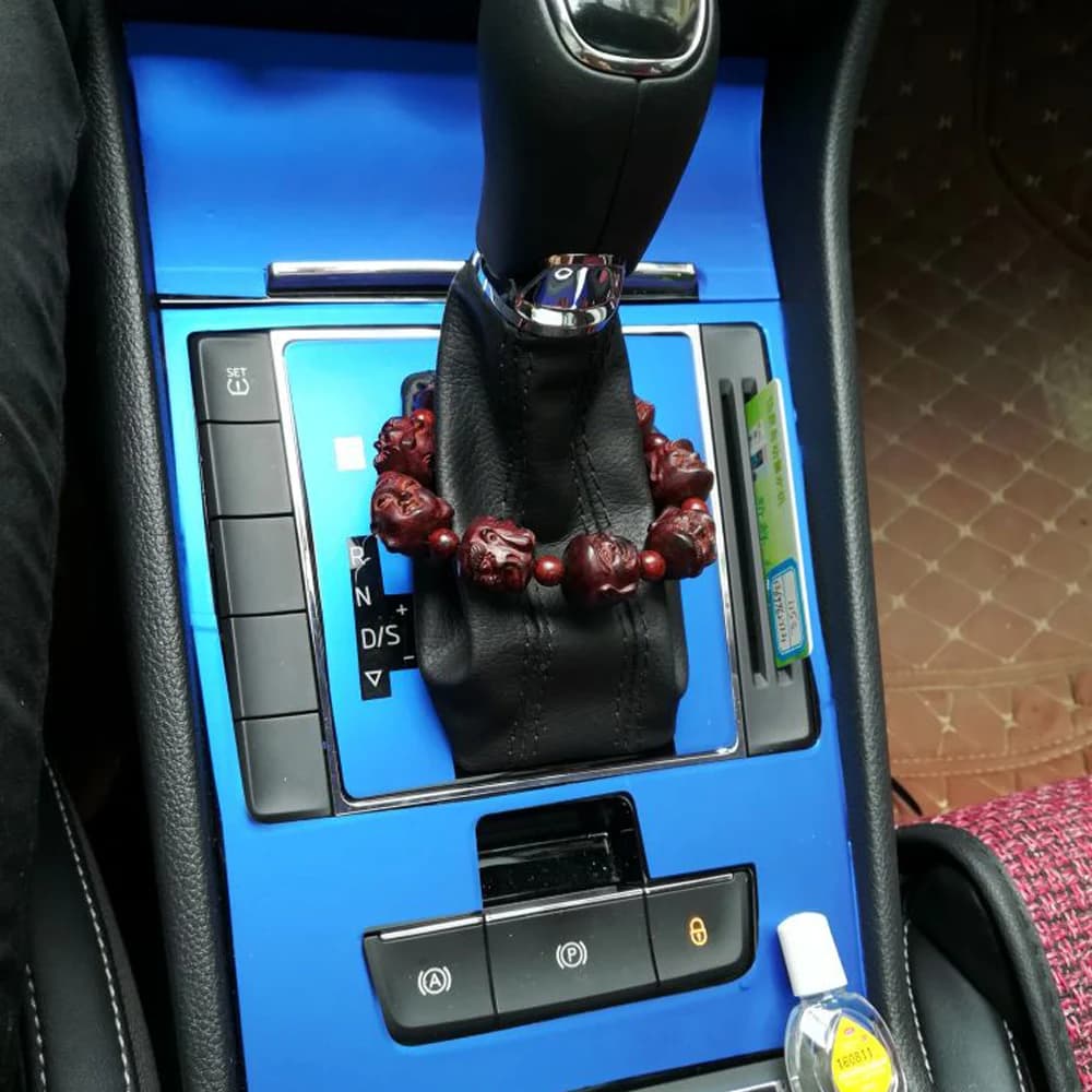 For Skoda Superb 2016-2022 Interior Central Control Panel Door Handle Carbon Fiber Stickers Decals Car Styling Accessorie