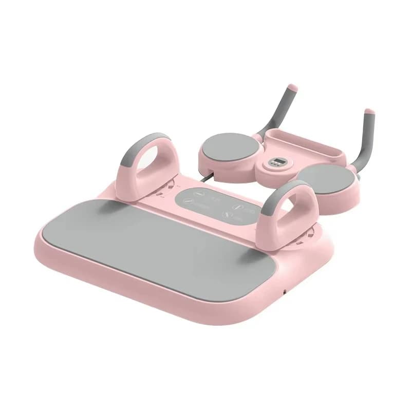 6 in 1 Training Plate with Resistance Belt Multifunctional Web Machine Plate Support Sports Prone Plate