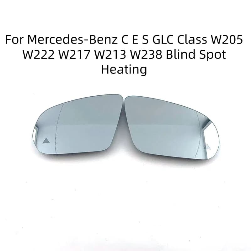 Blind Spot Heating Side Mirror Glass Lens Door Wing Mirror Glass For Mercedes-Benz C E S GLC Class W205 W222 W217 W213 W238