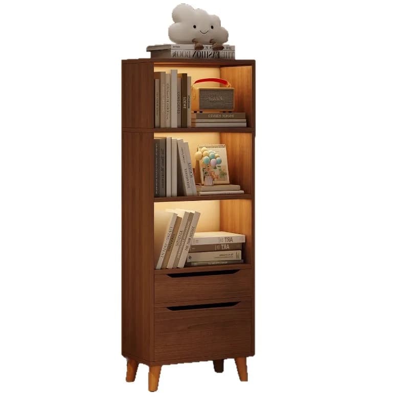 Bookcase, floor-to-ceiling locker, living room storage cabinet