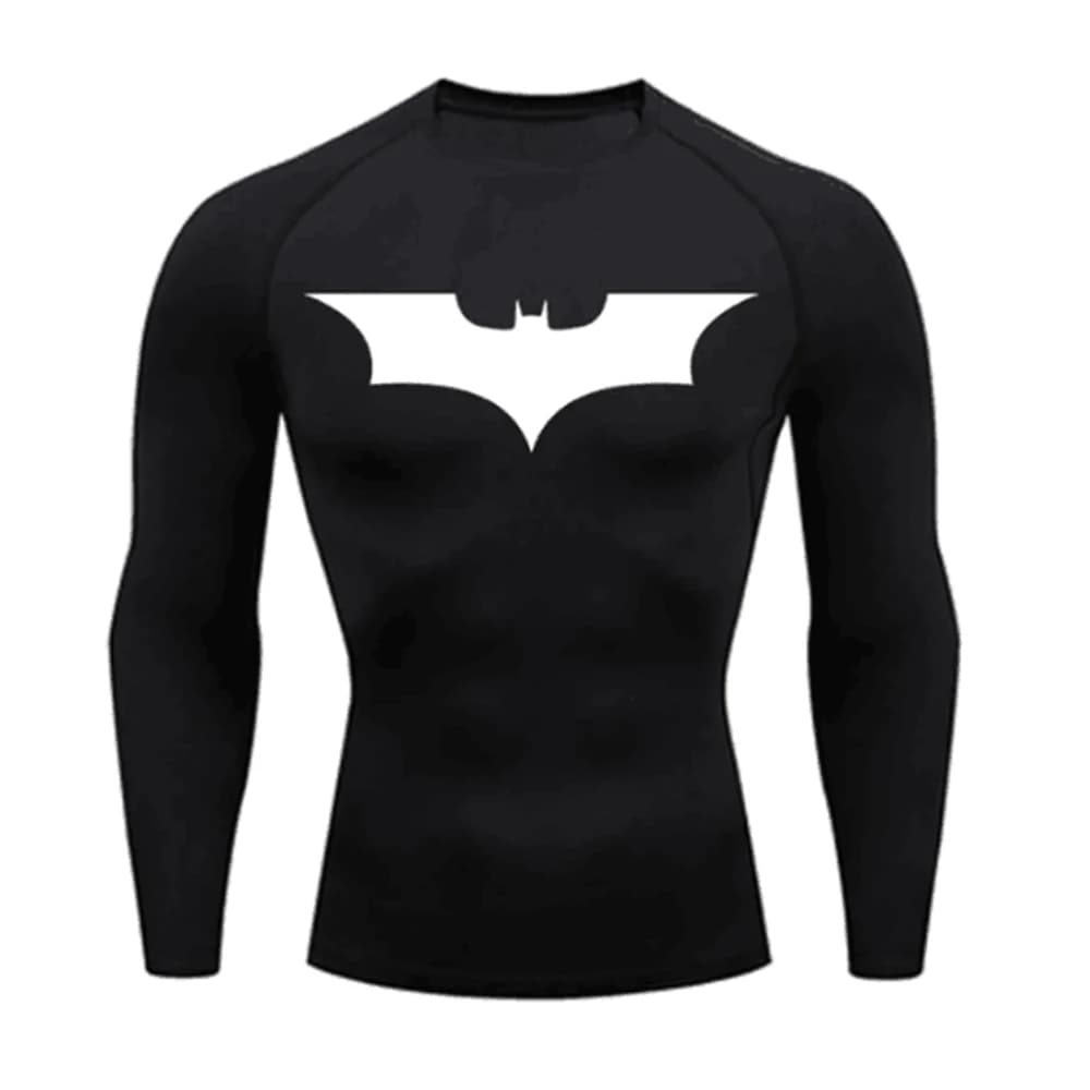Top Sports Running shirt Men's T-shirt Fitness Short T-shirt Quick Dry work out Gym Tights Muscle shirt Compression MMA Clothing