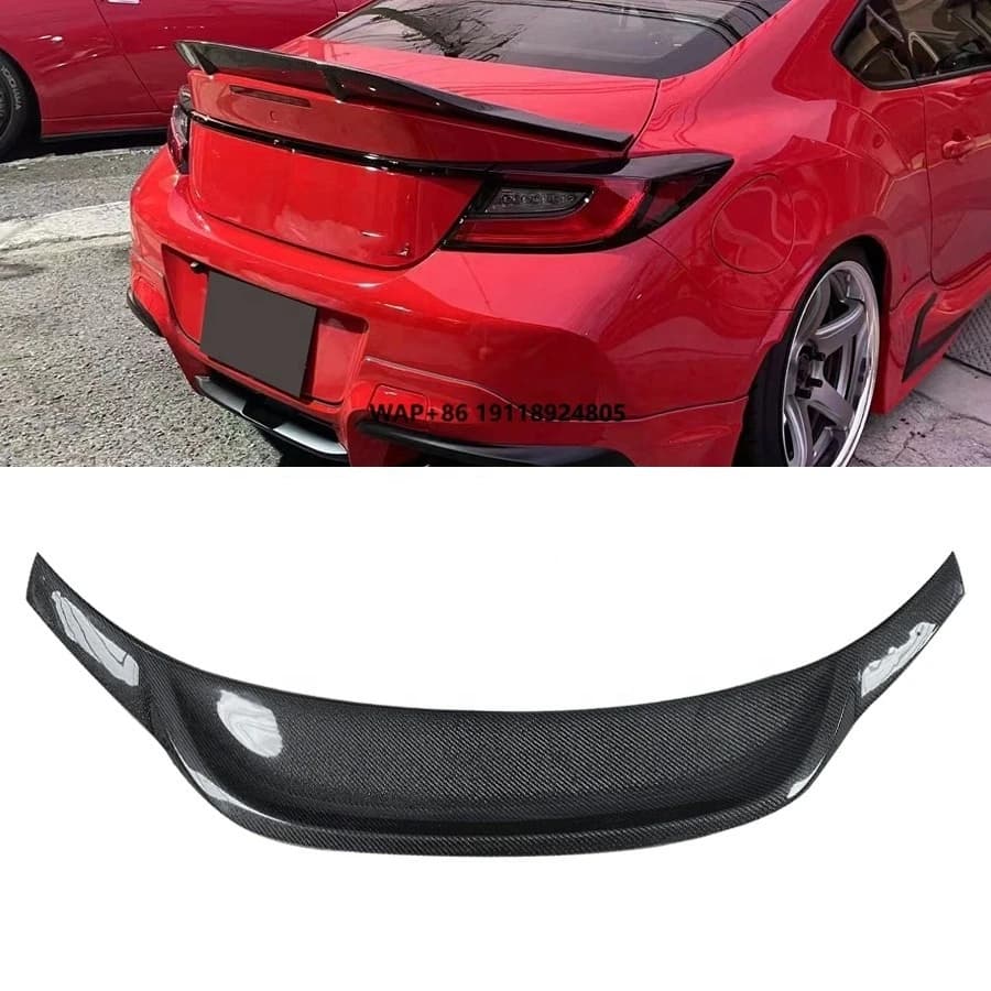 2021+  GR86 Subaru BRZ Carbon Fiber STI Style Rear Spoiler Trunk Wing Spoiler Bodykit