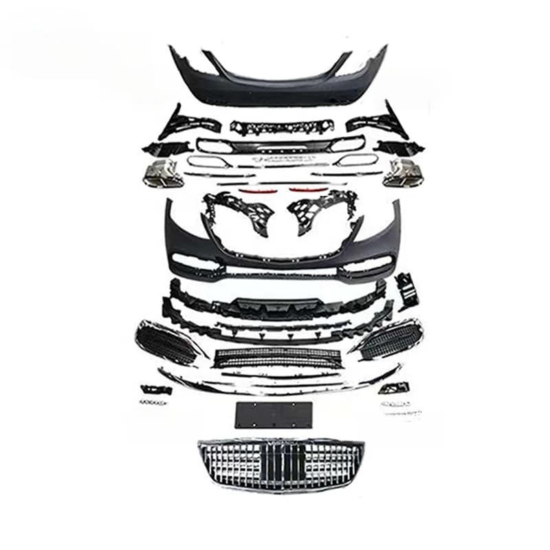 High Quality High Performance Facelift Body Kit Fit for W222 2014+ Front Rear Bumper Headlight Taillight Tuning Modification