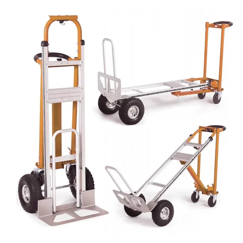 Heavy Metal Warehouse Trolley Industrial Logistics Trolley Trolley Platform Truck