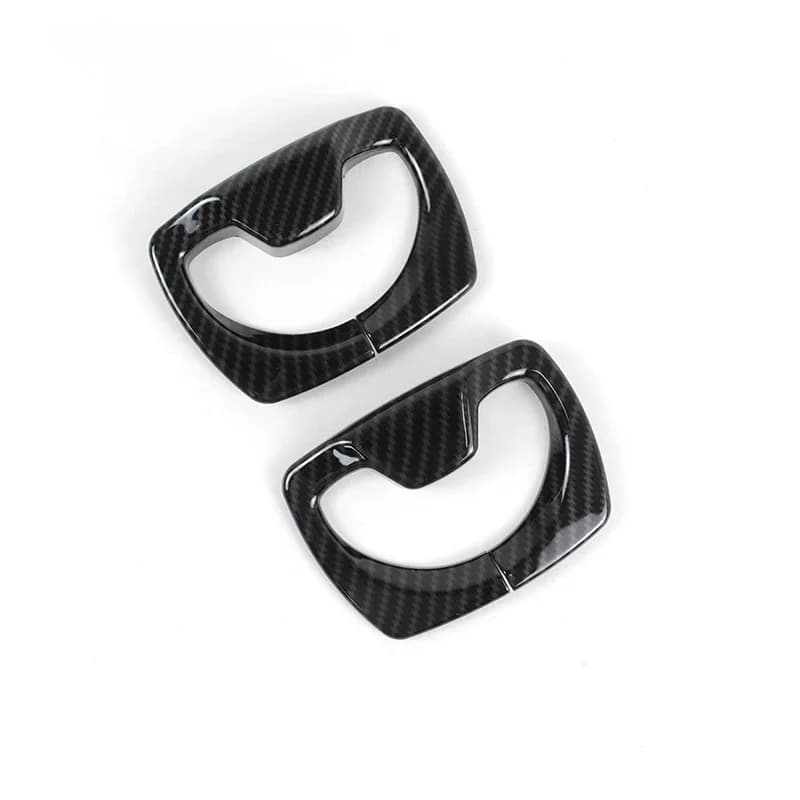 Car Door B Pillar Seat Safety Belt Frame Decoration Cover Carbon Texture Trim For3 Series F30 2013-18 Interior Accessories