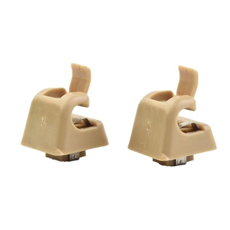 2pcs Sunshade Clip Bracket Suitable For Mercedes Benz W123 W124 W126 W140 W201 Set Of 2 Brand New Interior Accessories