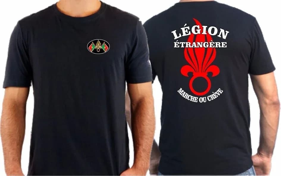 French Foreign Legion Special Operations Military Men T-Shirt Short Sleeve Casual 100% Cotton O-Neck Shirt