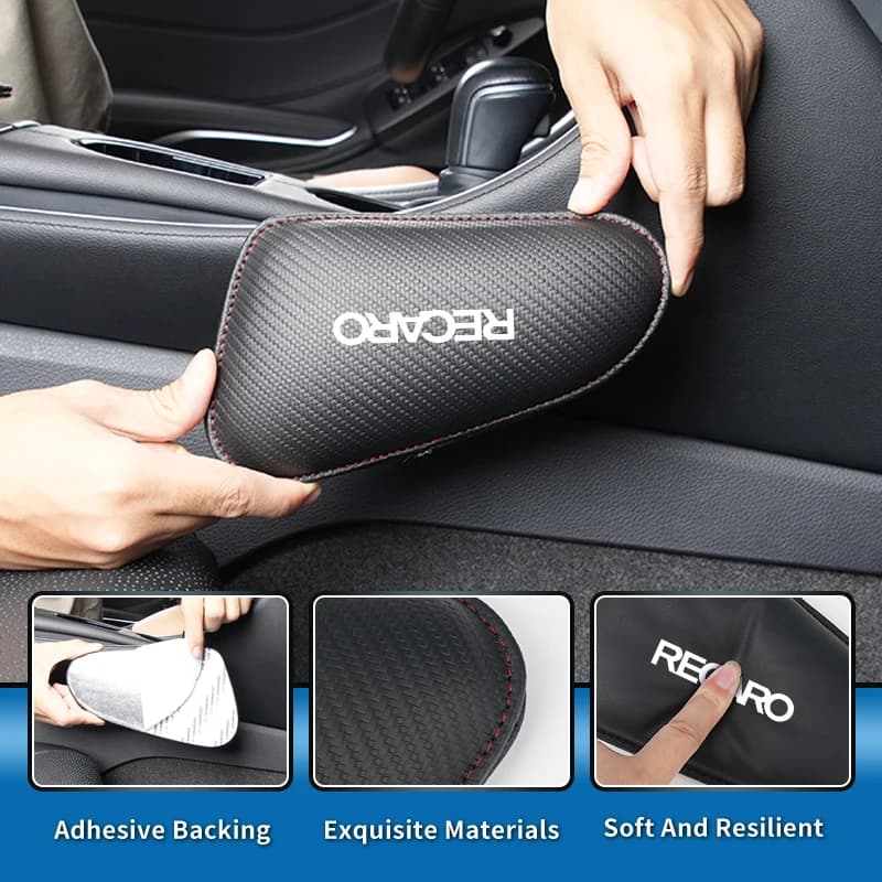Car Knee Pad Elbow Pillow Leg Cushion Hand Support Accessories For Recaro Racing Auto Accessories