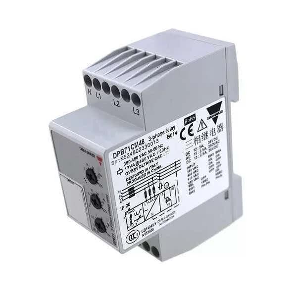 DPB71CM48B001 Swiss Jiale three-phase voltage relay overvoltage and undervoltage phase sequence protector