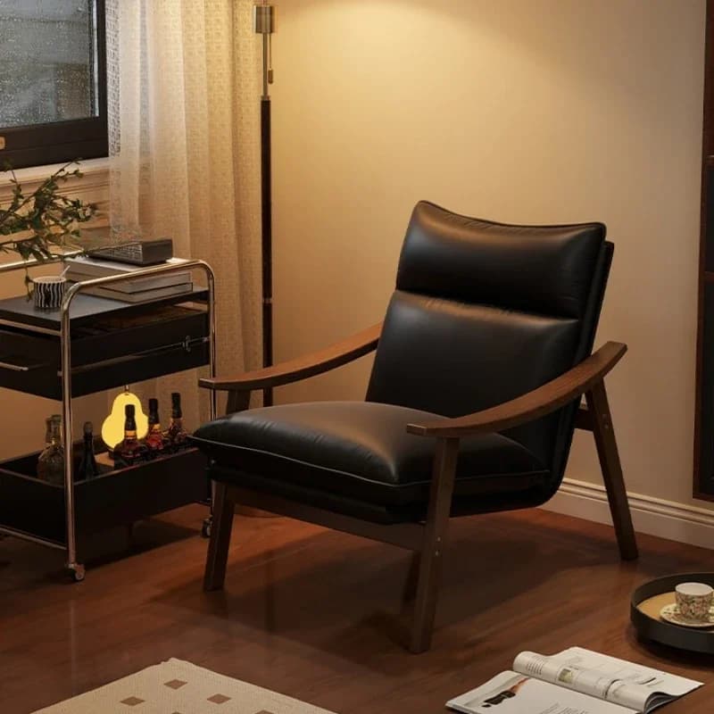 Contemporary Versatile Plush Living Room Chairs Upholstered Armrest Durable Living Room Chairs Chaise Salon Household Furniture