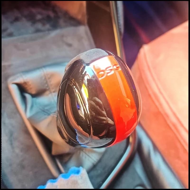 Car Styling Gear Shift Knob Cover Cap For VW Golf 6 7 7.5 GTI Passat B7 B8 CC R20 Jetta MK6 6 Tiguan MK2 AT Auto Accessories