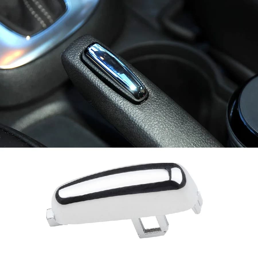 Car Parking Brake Actuator for Vauxhall Opel Mokka J13 2013-2024 Chrome Hand Brake Release Push Button 95278949 1372684936