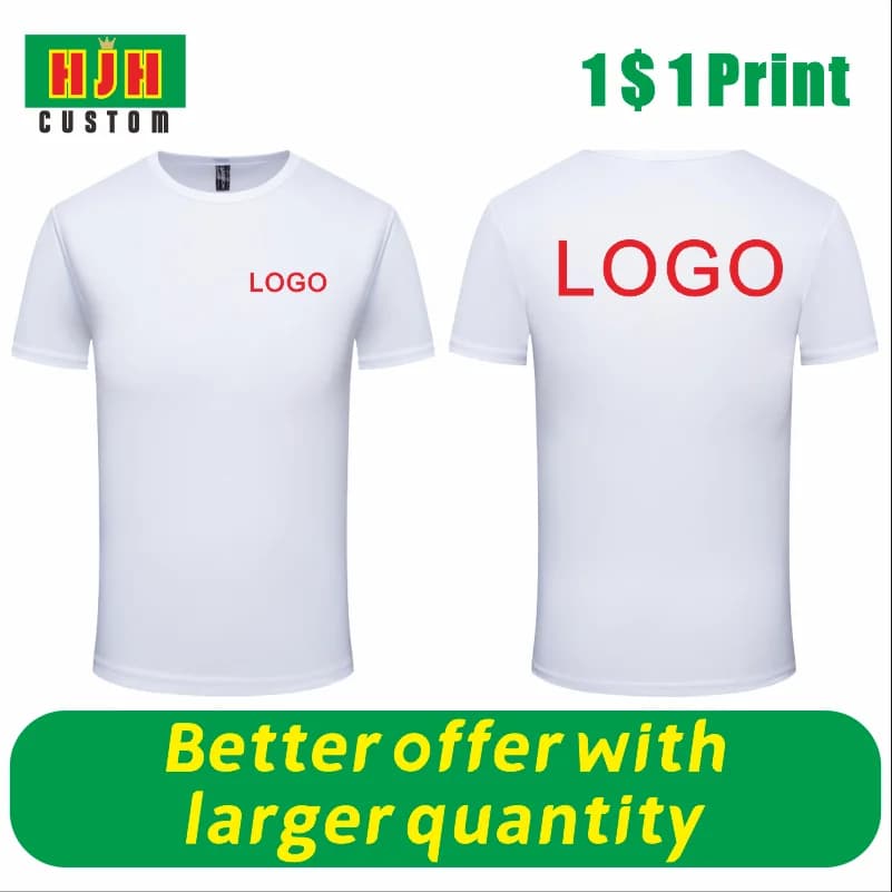2023 Men's And Women's Quick Drying Round Neck T-shirt Customized Printed Embroidery Logo Sports Fitness Short Sleeve 10 Colors