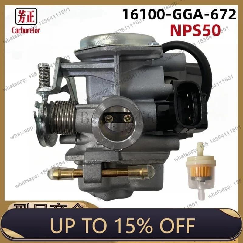 LS16100-GGA-672 Motorcycle Carburetor for 2011-2019 Ruckus 50 NPS50