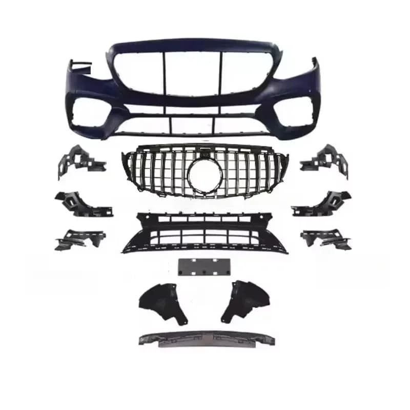 E Class W213 2016-2019 Front & Rear Auto Bodykit Upgrade for E63 & W213 Car Bumper Bodykit
