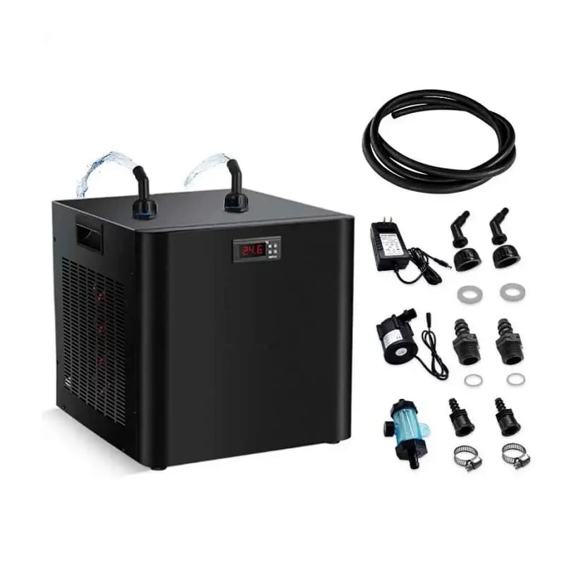 Vanace 300L for Fitness Recovery Camping & Home 1/3Hp Power Compact Ice Bath Water Chiller with Pump & Filter