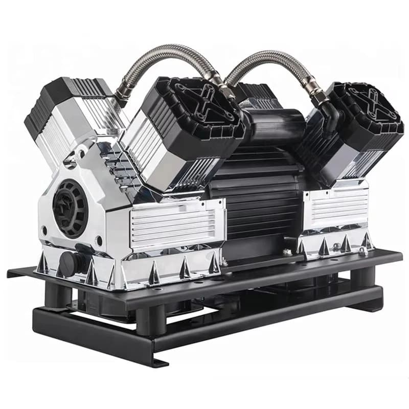 Maisi 220V Head Air Compressor Super Silent Oil Free 4cylinder Head Air Compressor 4hp Screw Air Compressor