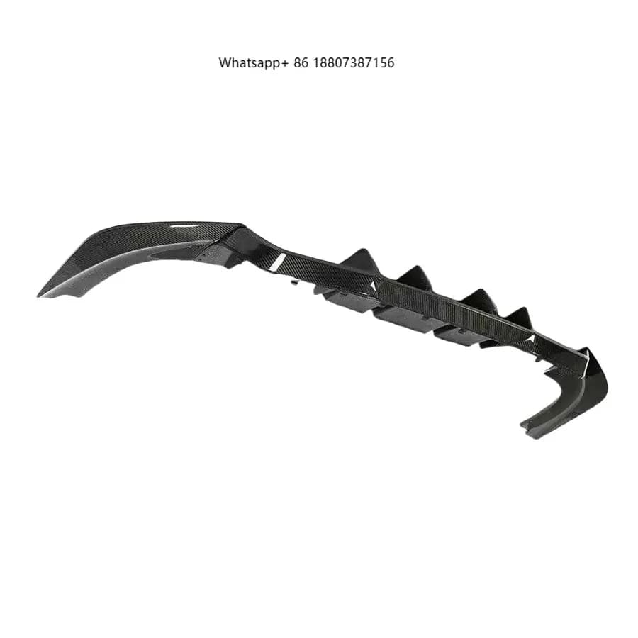 Suitable for 2016-2020 forBMW 2 Series F87 M2 M2C Carbon Fiber Three-stage Carbon Fiber Rear Lip and Tail Lip