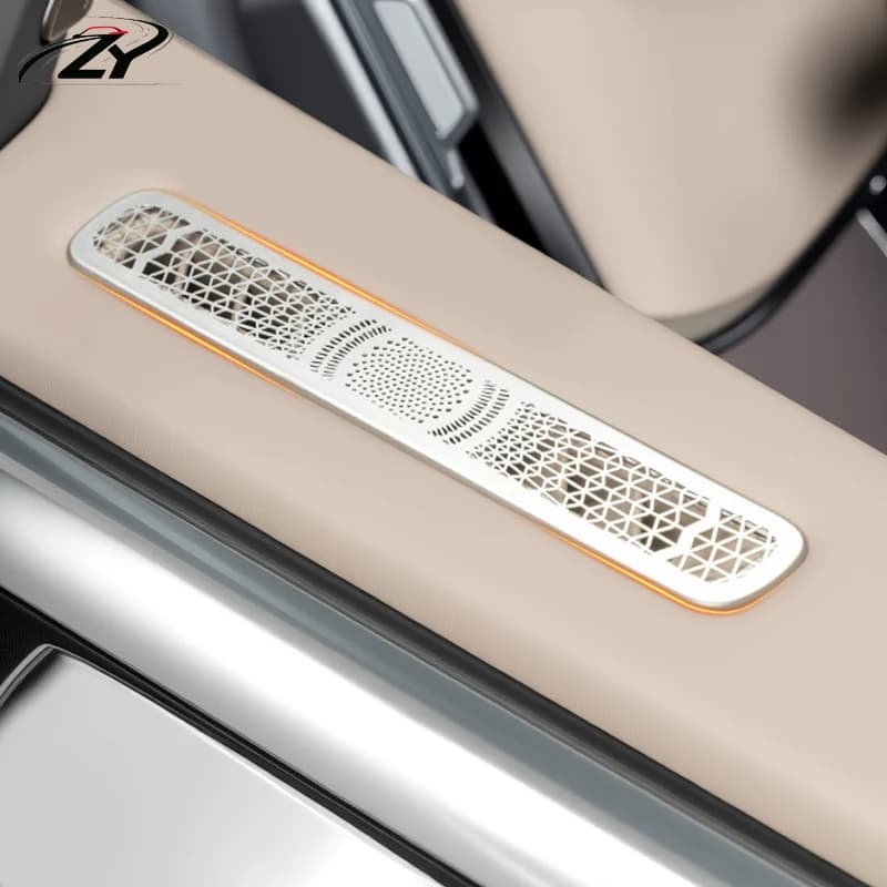For Zeekr 8X 2026 2027 Car Door Upper Air Outlet Protective Cover Air Conditioning Dust Cover Interior Modification Accessories