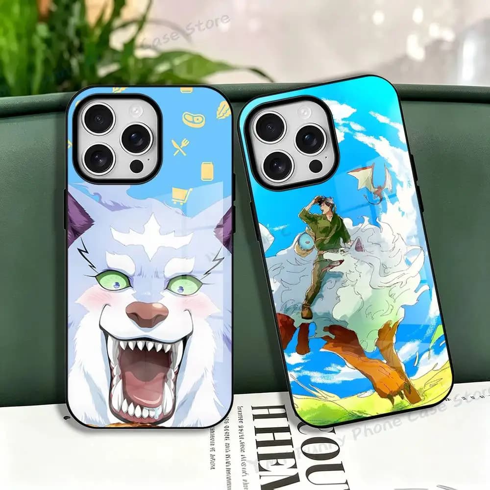 C-Campfire Cooking in Another World Matte Magnetic For Case For iPhone 17,16,15,14,13,12,11 Pro Plus Mini Max Frosted Cover