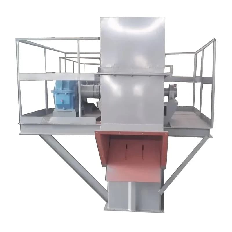 Plate chain elevator cement sand loose material mining