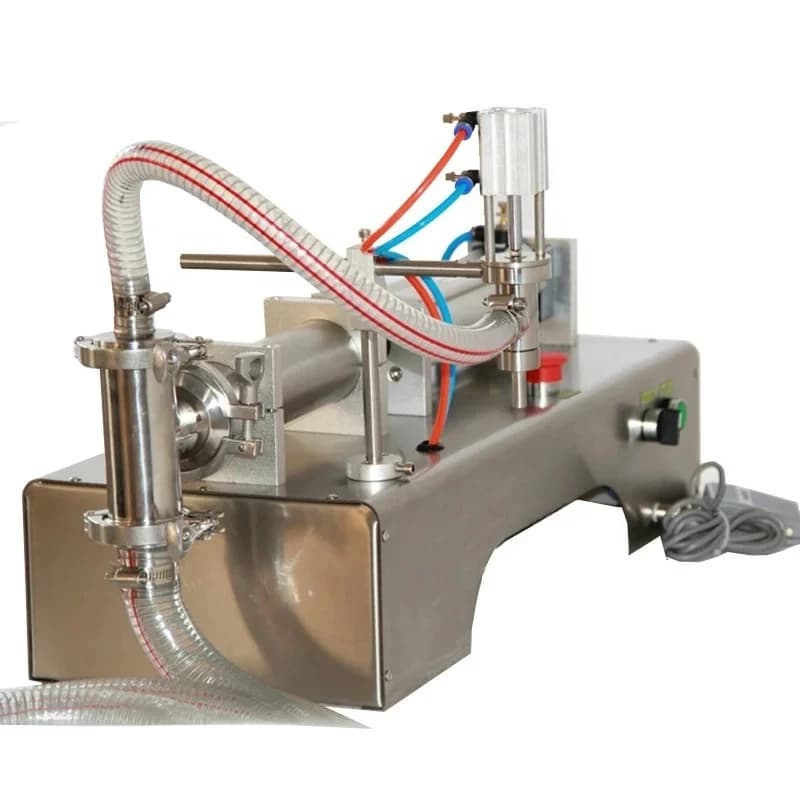 Pneumatic Cheese Filling Packing Machine and Machinery Equipment Peanut Butter Filler Paste Filling Machine