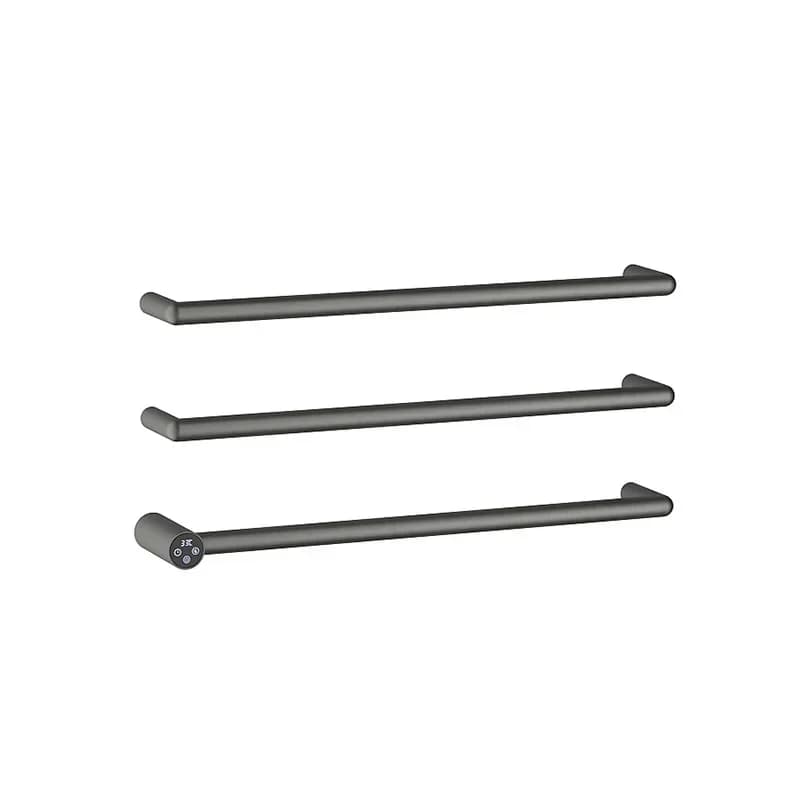 Cross-border bathroom, toilet, no punching, intelligent heating, electric towel rack, household stainless steel drying rack,