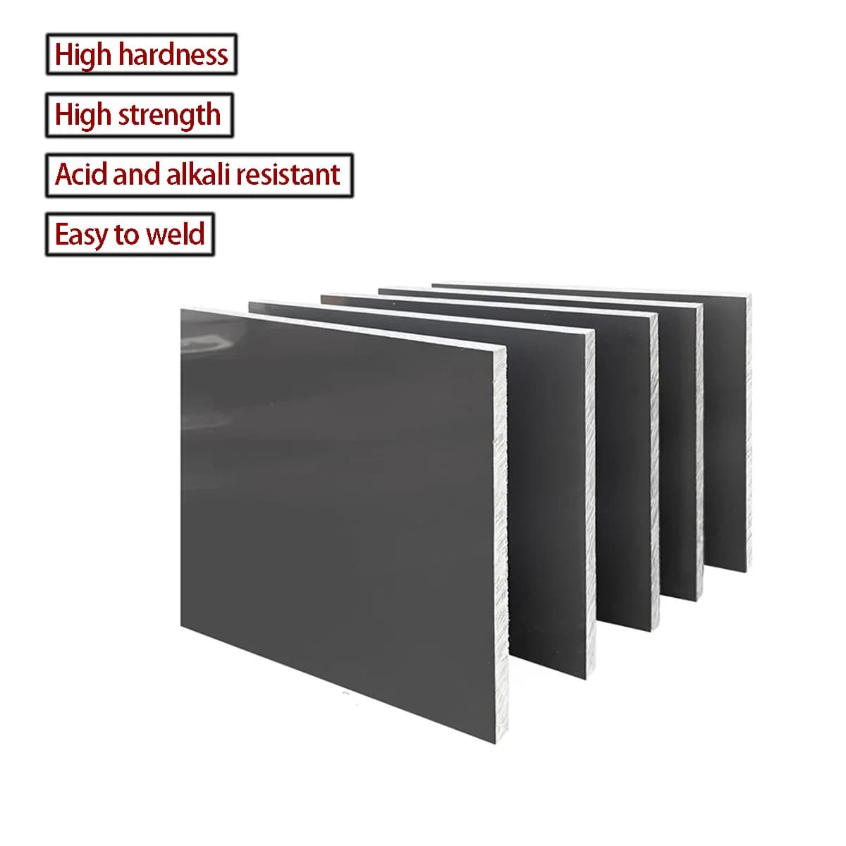 Thickness=3/4/5/6/8/10-15mm PVC Hard Sheet Acid and Alkali Resistant - High Quality Polyvinyl Chloride Board for Industrial Use