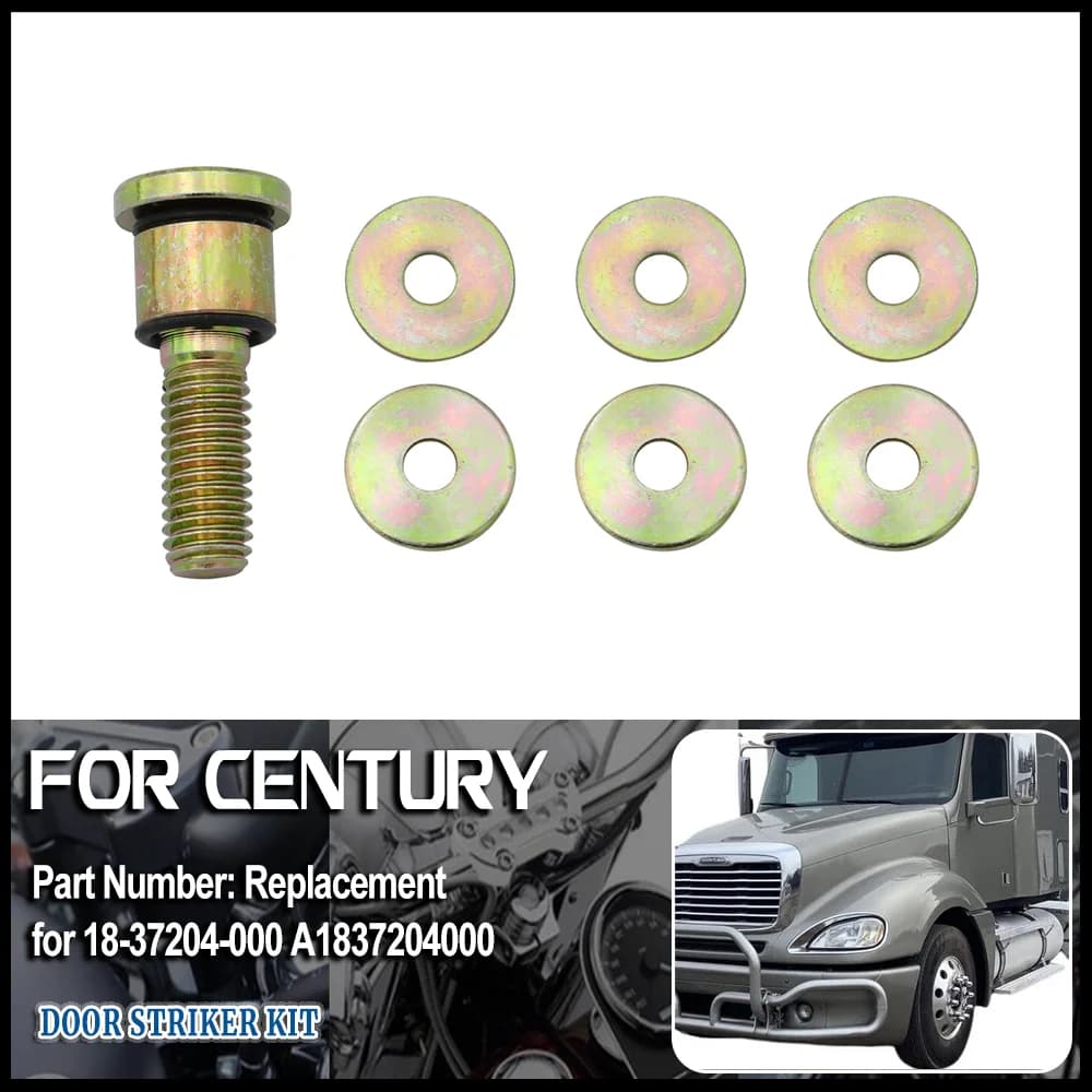 Door Striker Kit  Pack of 6 Replacement 18-37204-000 A1837204000 for For Century Columbia FLD