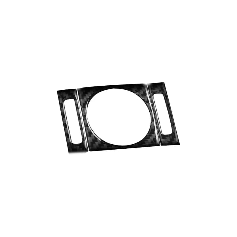 For Volkswagen 17-19 CC Magatan Air Vent Quartz Watch Carbon Fiber Decorative Sticker Car Interior