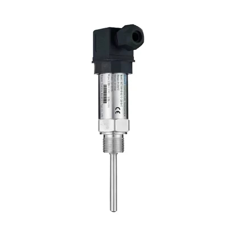 Temperature sensor thermal resistance pt100 plug-in temperature transmitter