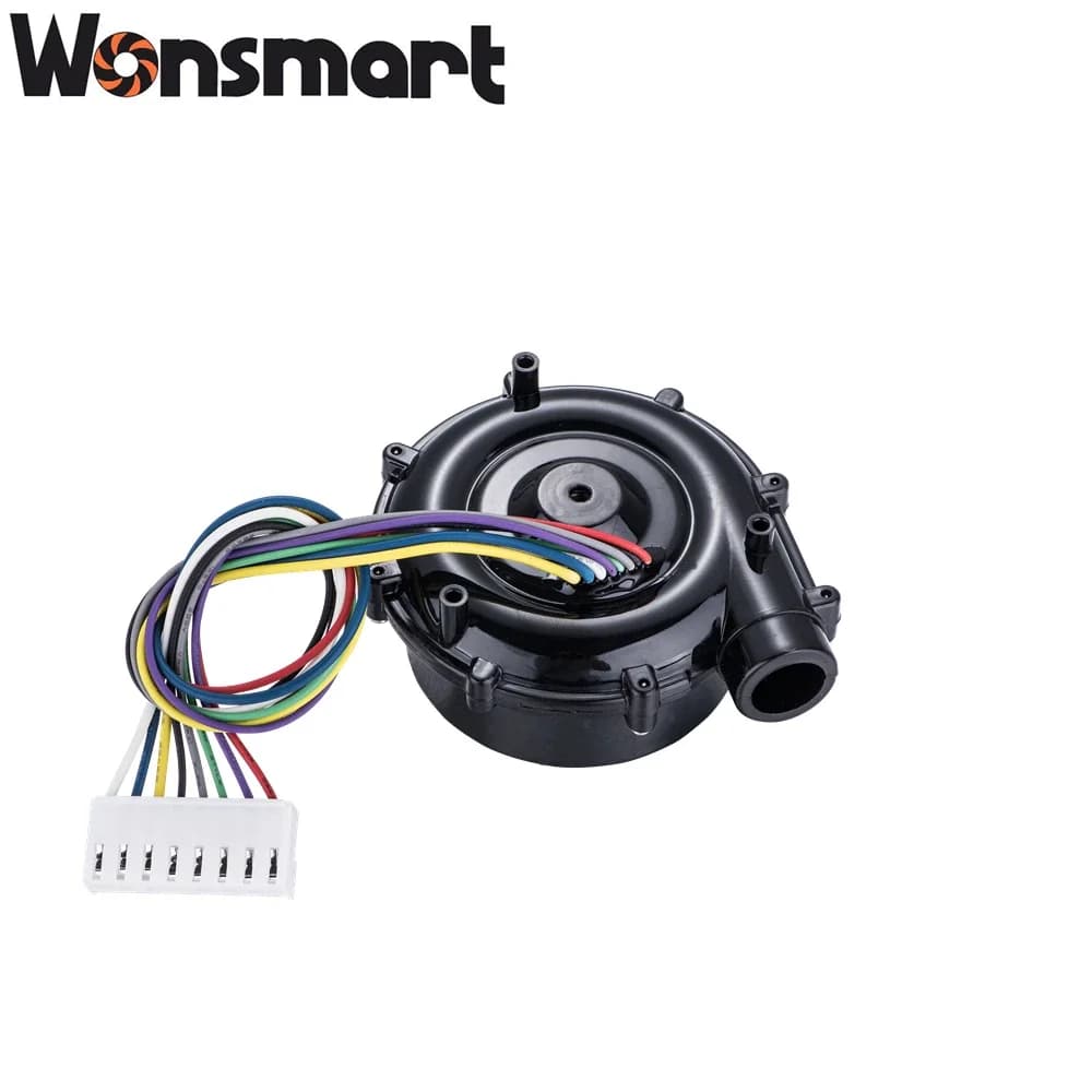 70mm Diameter 6.5kPa Pressure 25.5m3/h air Flow Dc 24v Brushless Fan Blower