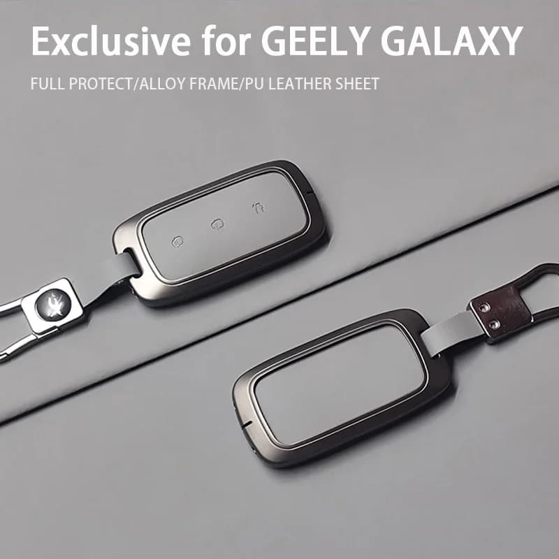 Zinc Alloy Car Remote Key Case Cover for Geely Galaxy L7 L6 MAX 1.5T Plus AIR PRO Galaxy L7 max E8 E5 Protector Duarable Luxury