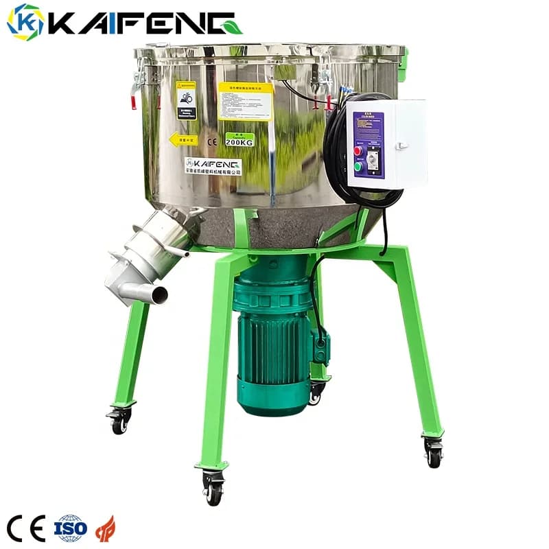 Vertical Industrial Plastic Mixer for Plastic Raw Material Processing