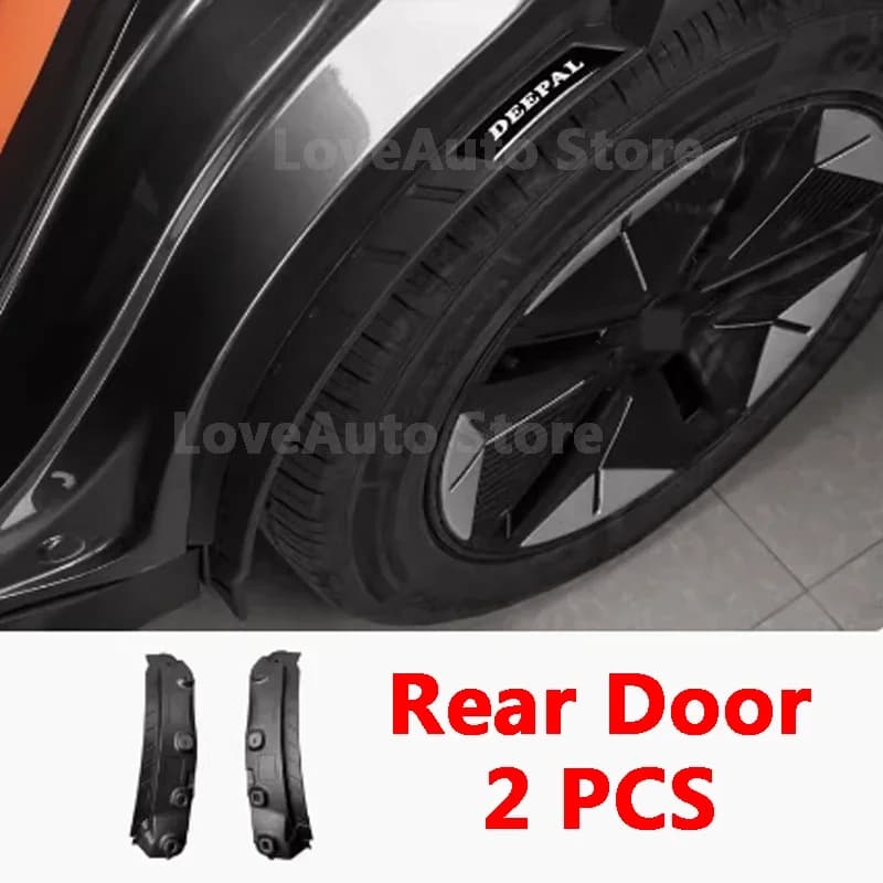 For Changan Deepal S7 S07 2025 2023 2024 Car Rear Fender Mudguard Refit Rear Tire Fender Wheel Lining Fender Accessories Cover