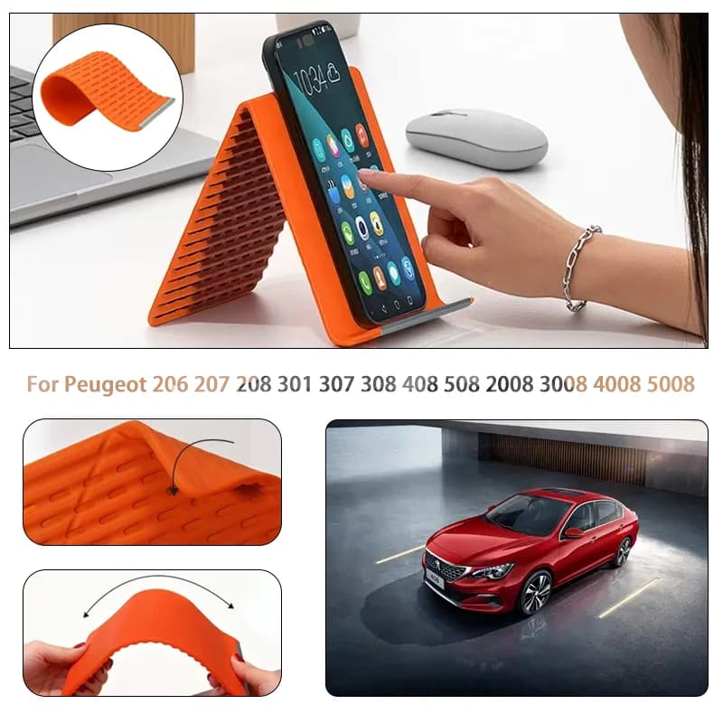 Flexible Foldable & Transformable Stand For Peugeot 206 207 208 301 307 308 408 508 2008 3008 4008 5008