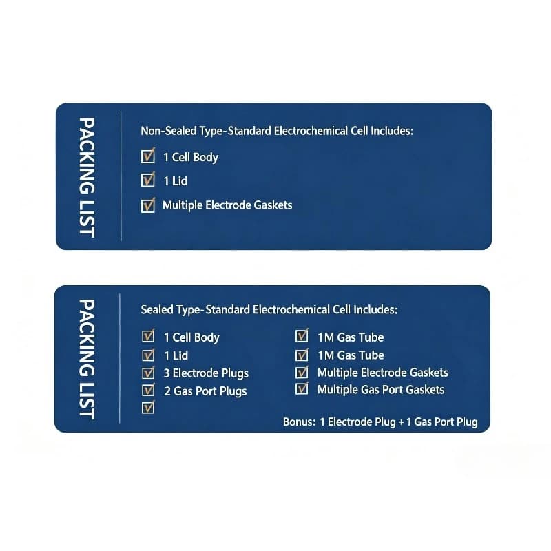 H‑TypeQuartzElectrolyzerCell5‑PortSealed Three‑Electrode Dual Gas Port Single Double Layer For Illumination Electrochemical Test