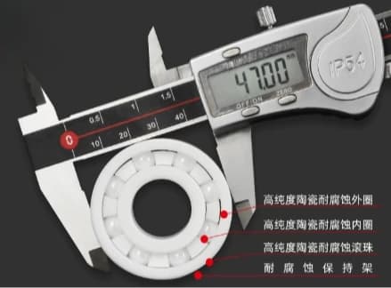 Premium Zirconia ZrO2 Full Ceramic Ball Bearings 6800 6801 6803 6805 6806 6807 6808 6810 6811 High Quality