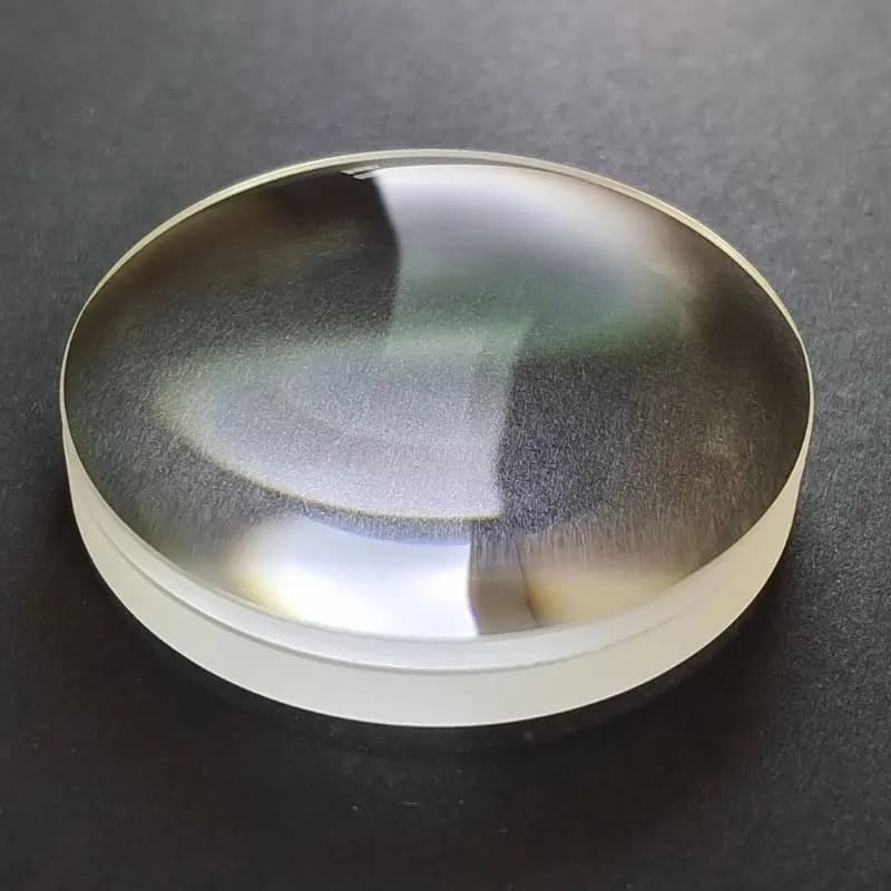 50.8mm Optical Lens Double Glued Lens Focal Length 80mm Double-Sided Anti-Reflection Coating 400-1100nm
