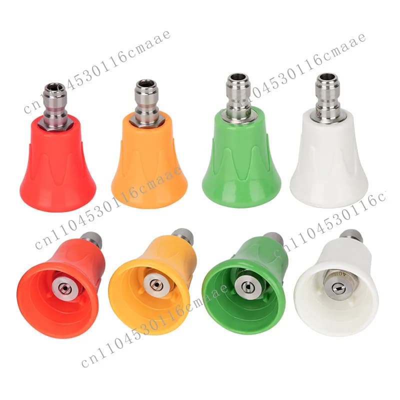 Car washing machine high pressure water pipe nozzle connector anti-scratch nozzle anti-scratch connector 1/4 quick connection
