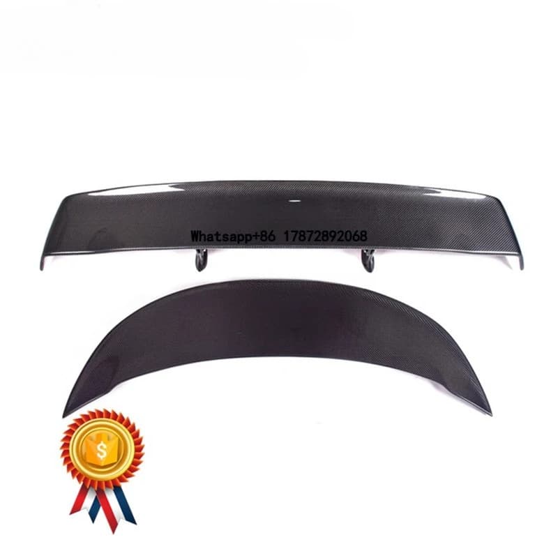 Trade Assurance Rear Wing Fit For 2009-2016 370Z Z34 VS Arising-II Style Hyper Narrow GT Wing Spoiler 1360mm CF with CF Base