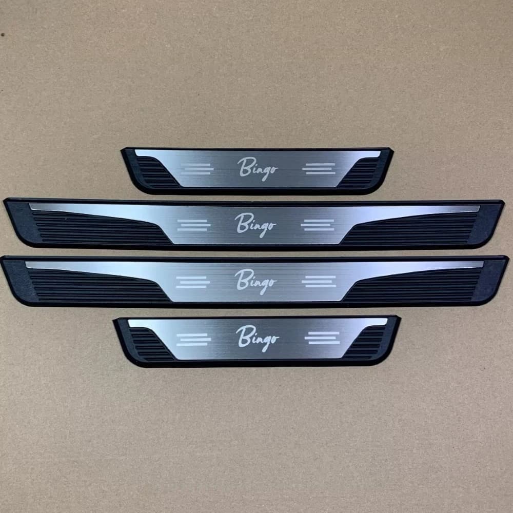 For Wuling Bingo 2024 2025 2026 2027 Car Door Sill Plate Plastic Protector Trim Auto Parts Sticker Styling Accessories Auto Part