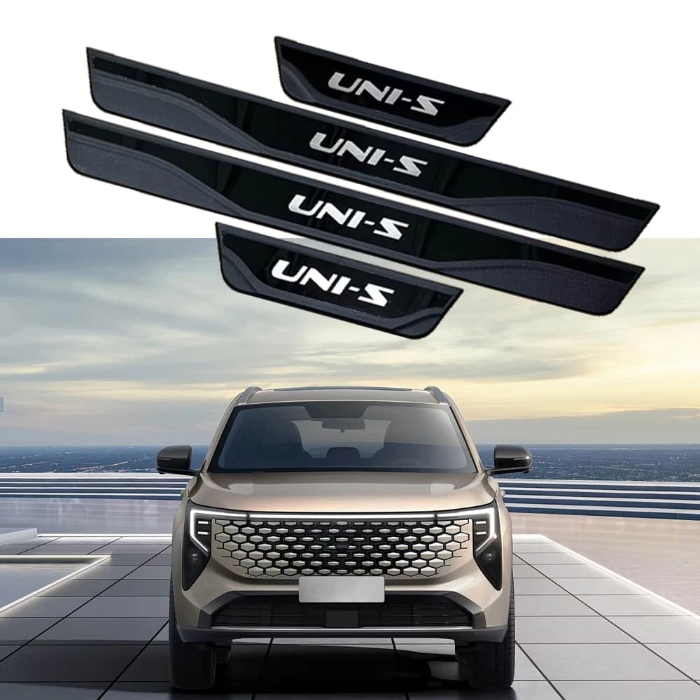 For Changan UNI-S UNIS 2026 Door Sill Scuff Plate Protective Welcome Pedal Car Threshold Trim Interior Auto Styling Accessories