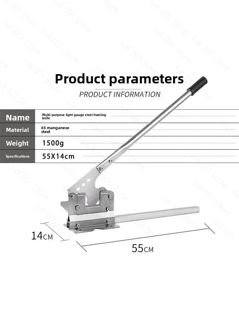 Light steel keel knife woodworking ceiling main keel cutting gate light steel partition guillotine scissors special hand tool
