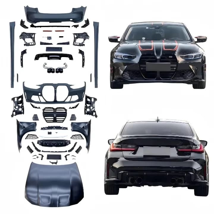 Body Kit Suitable for the 2023-2024 Model Year BMW 3 Series G20/G28 LCI Versions; Upgraded to the M3 Series
