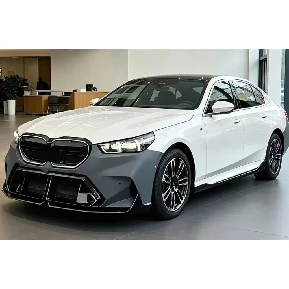 STLF High quality Car Bumper LED Grille Body kit for Bmws 5 Series G60 G68 Upgrade to M5 Sport Version Front Rear Bumper
