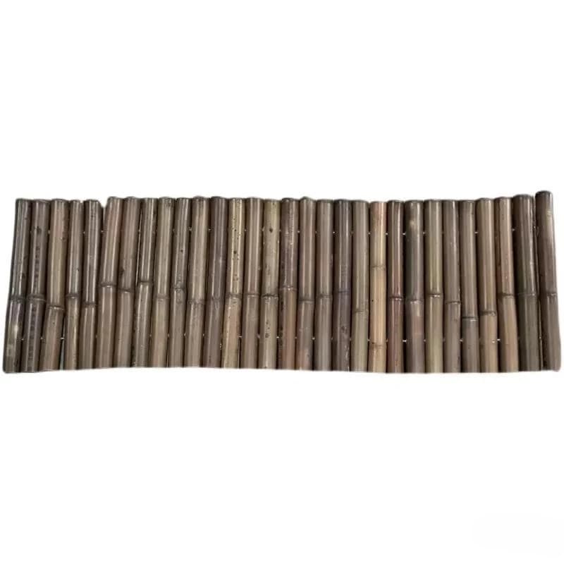 Garden lawn bamboo fence vegetable field anticorrosive insert decorative bamboo short