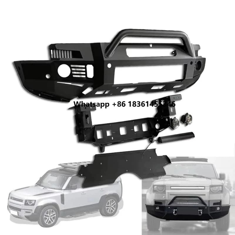 For Rover Defender 90 110 2020-2024 New Design Car Accessories Steel Front Bumper Guard